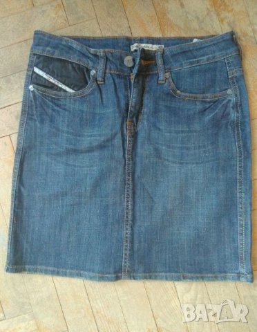 къса дънкова пола