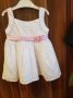 бяла рокля за повод или не,много сладка, снимка 1 - Бебешки рокли - 26123943