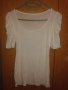Бяла блузка/тениска, снимка 1 - Тениски - 16780486
