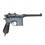 Полуавтоматичен пистолет Маузер С 96. Многозаряден пистолет с кобур пушка, снимка 12