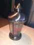 иноксов фенер с стъкла-за свещ-внос холандия-34х19см, снимка 8