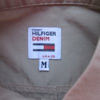 Риза Tommy Hilfiger Vintage телесен цвят, снимка 4 - Ризи - 25382401