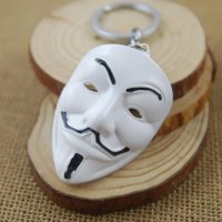 3D ключодържател Анонимните , маска Вендета Anonymous v for vendetta, снимка 1 - Други - 19470956