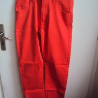 Дънки цвят морков, снимка 1 - Детски панталони и дънки - 18411112