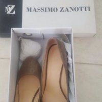Обувки Massimo Zanotti естествен велур, снимка 2 - Дамски ежедневни обувки - 19274744