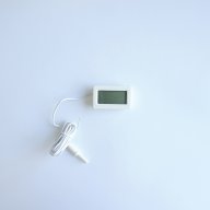 Термометър със сонда за вграждане -50°C до 70°C  46x26mm, снимка 1 - Други инструменти - 17440822