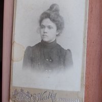  Стара руска фотография картон - 5 , снимка 1 - Антикварни и старинни предмети - 22455577