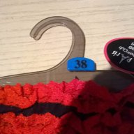 Комплект черен с червени дантелки-сутиен+бикини, снимка 15 - Бельо - 13731492