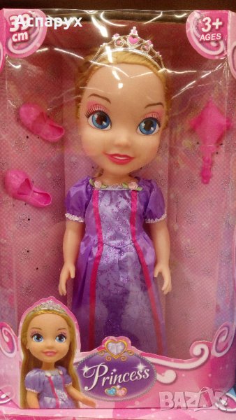 Кукла 41см. принцеса с лилава рокля, снимка 1