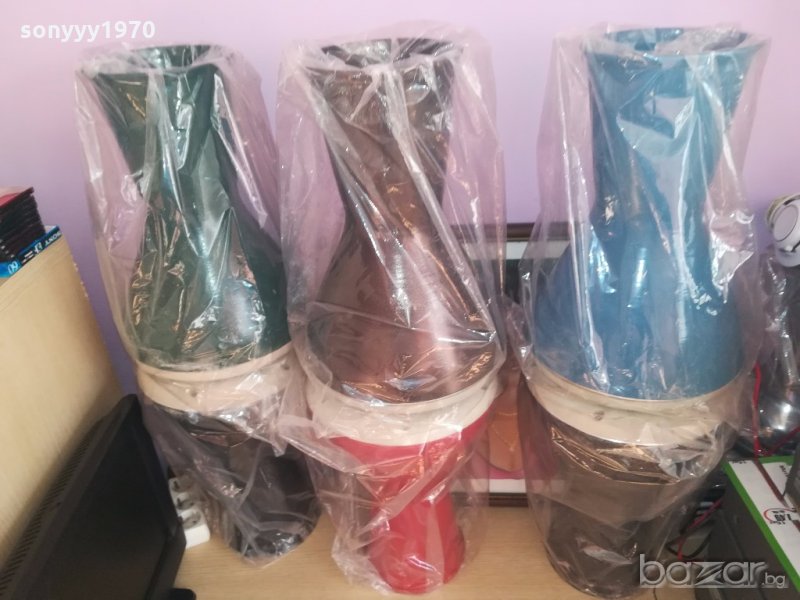 НОВИ тарамбуки 135лв за бр-голями и цветни-турски 40х25см, снимка 1