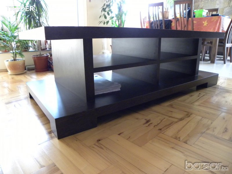 Холова Маса цвят „венге” С нpl кант , снимка 1