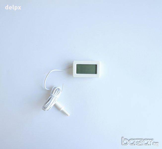 Термометър със сонда за вграждане -50°C до 70°C  46x26mm, снимка 1