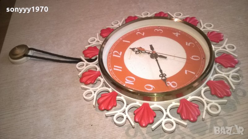 руска антика-28см-ретро часовник, снимка 1