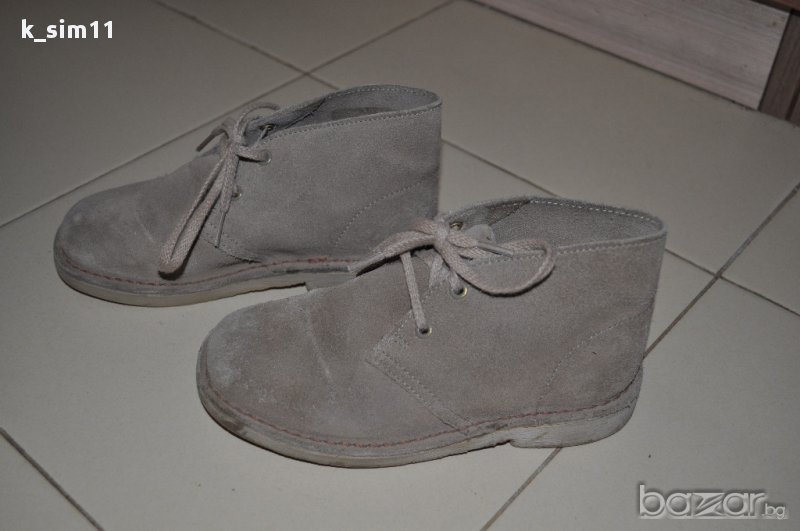 Велурени кларксове на Clarks №28, UK 10, снимка 1