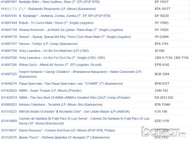 Продавам около 100 грамофони плочи от 60 и 70 години, снимка 4 - Грамофонни плочи - 17107582