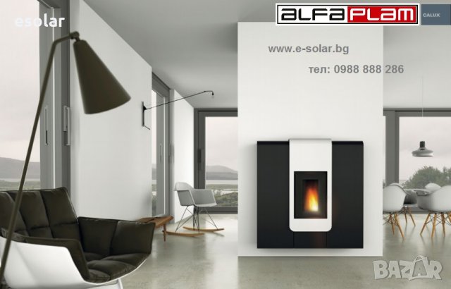 Пелетна камина Xila Idro на Алфа-Плам 18 kW , снимка 1