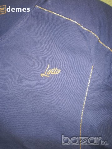 Оригинална тениска в тъмно синьо LOTTO, размер S, снимка 8 - Тениски - 14911109