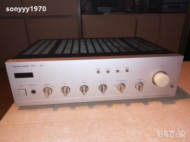 Harman/kardon pm650vxi amplifier-made in japan- от швеицария, снимка 2 - Ресийвъри, усилватели, смесителни пултове - 21654376
