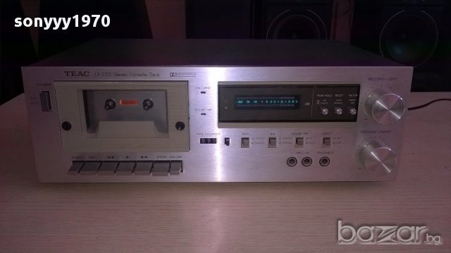 Teac deck-made in japan-внос швеицария, снимка 6 - Ресийвъри, усилватели, смесителни пултове - 12901707