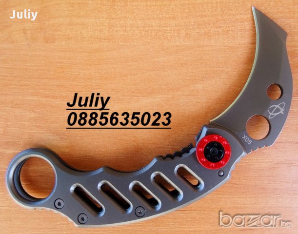 Сгъваем нож Mantis  Karambit  MK-2 , снимка 13 - Ножове - 10266752