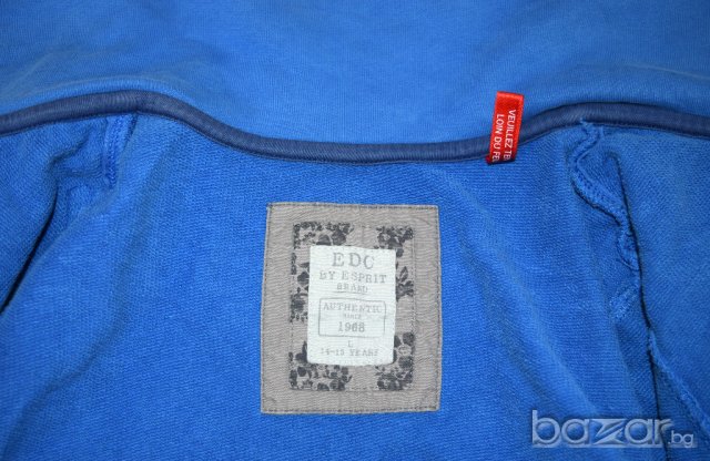EDC by Esprit горнище светло синьо 14-15 години, снимка 3 - Детски якета и елеци - 19757239