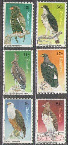 Зимбабве. 1984 год. Фауна. Грабливи птици. Орли., снимка 1