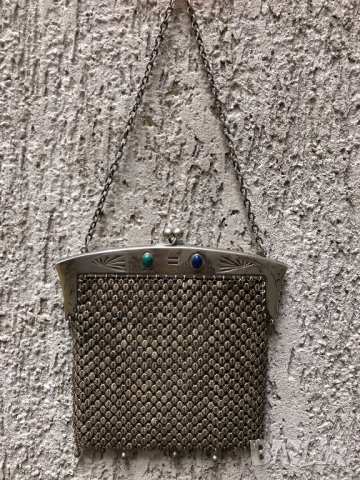 Сребърна дамска чанта-Русия 1909, снимка 8 - Чанти - 23016016