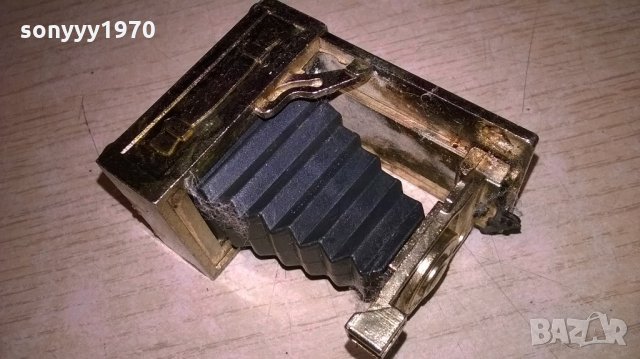 ретро фото-миниатюра-мед/месинг-острилка-внос швеицария, снимка 3 - Антикварни и старинни предмети - 21997134