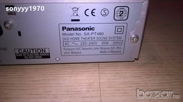 panasonic sa-pt480 receiver-usb/hdmi/ipod-внос швеицария, снимка 15 - Ресийвъри, усилватели, смесителни пултове - 18352458