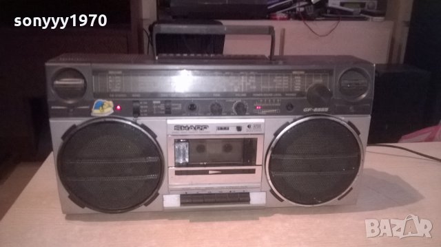 sharp gf-6565h ретро колекция-внос швеицария, снимка 9 - Радиокасетофони, транзистори - 23812935