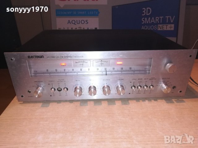 electown ar-7000 receiver-made in korea-внос швеицария, снимка 11 - Ресийвъри, усилватели, смесителни пултове - 21535099