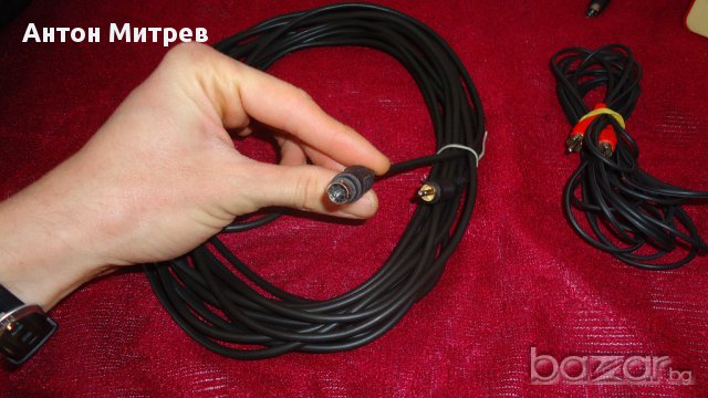 Продавам лот от кабели с различен типаж - чинчове, композит и пр. , снимка 3 - Друга електроника - 13490607