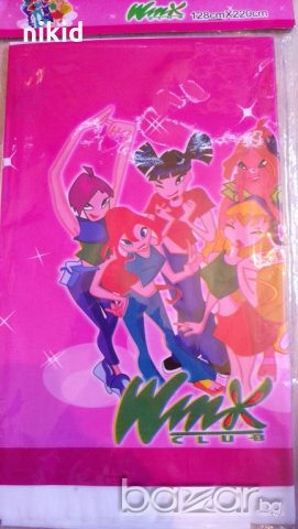 winx Уинкс найлонова покривка за парти рожден ден, снимка 2 - Покривки за маси - 19994740