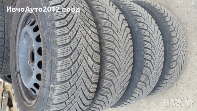 4бр зимни гуми с джанти за vw golf 5 (фолксваген голф 5), снимка 6 - Гуми и джанти - 25590878