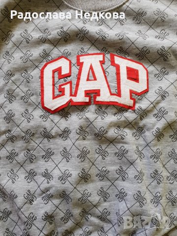 Ватирани блузки GAP - 110,116 см, снимка 2 - Детски Блузи и туники - 12245383