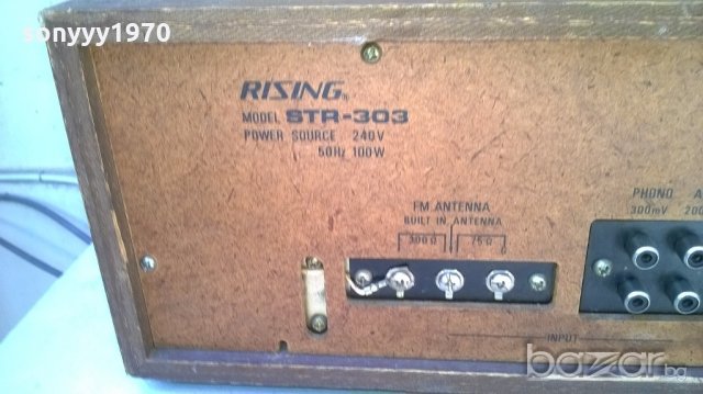 rising str-303-ic fet am/fm stereo receiver/cassette-внос швеицария, снимка 8 - Ресийвъри, усилватели, смесителни пултове - 18238321