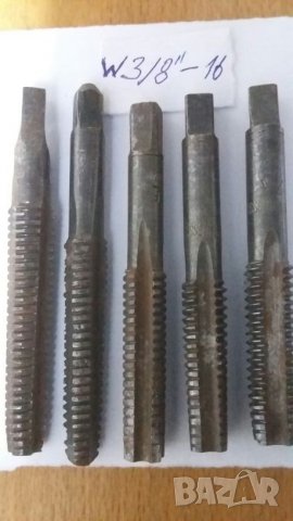 Метчици и плашка за цолова /витвортова/ резба , снимка 3 - Други инструменти - 25850659