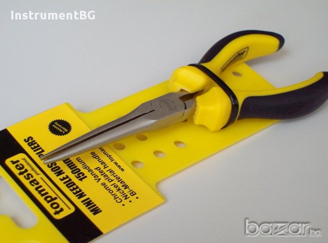 Мини клещи Topmaster / ДЪЛГОУСТИ - ДЪЛГИ, снимка 3 - Клещи - 12643323