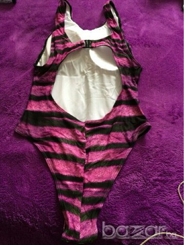 Цял бански с тигров принт и бразилска бикина, снимка 6 - Бански костюми - 20827557