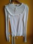 Дамска блуза в кремав цвят, снимка 1 - Блузи с дълъг ръкав и пуловери - 19855370