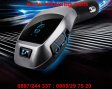 Стилен Bluetooth трансмитер за автомобил с високоговорител X5 -код X5 1619, снимка 7