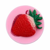 ягода ягодка голяма силиконов молд форма за украса торта сладки с фондан мъфини, снимка 1 - Форми - 18543570