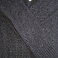 🌸Черен пуловер - С размер🌸, снимка 4 - Блузи с дълъг ръкав и пуловери - 20585927