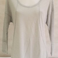 Дамска блуза в сиво марка Linga Dore, снимка 1 - Блузи с дълъг ръкав и пуловери - 22516524
