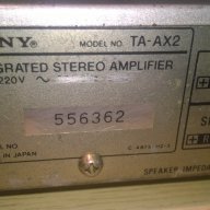 sony ta-ax2 stereo amplifier-made in japan-внос швеицария, снимка 10 - Ресийвъри, усилватели, смесителни пултове - 10834392