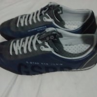 Тъмно сини кожени спортни обувки G Star Zone Locator Lthr оригинал, снимка 7 - Маратонки - 22641776