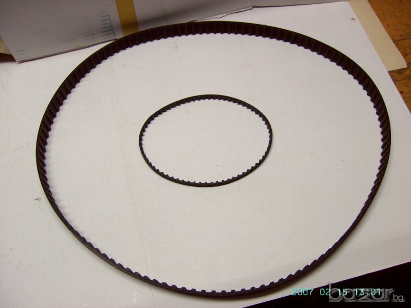 Ангранажен  ремък  със зъби 122Х19 за Лада петица и др.ремък 68Х12, снимка 1