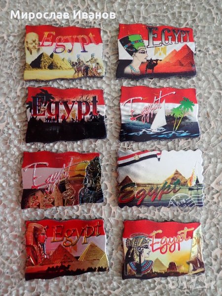 стилни метални магнити от Египет , снимка 1