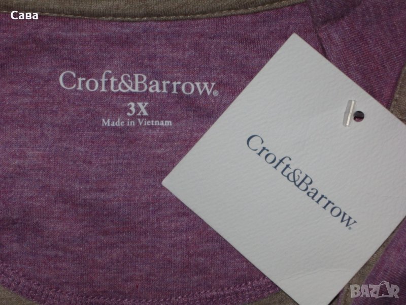 Блуза CROFT&BARROW   дамска,4-5 ХЛ, снимка 1