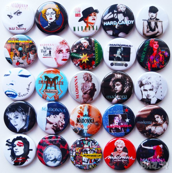 Значки на Madonna, снимка 1